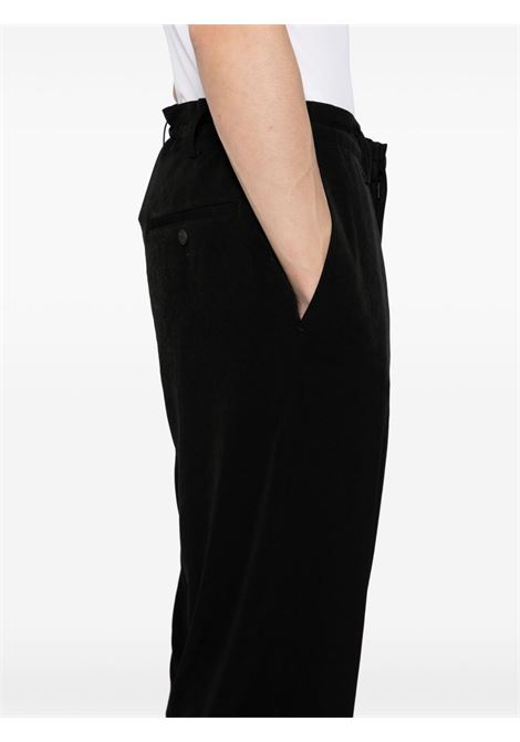 Pantaloni slim in nero Yohji Yamamoto - uomo Yohji Yamamoto | HPP145001